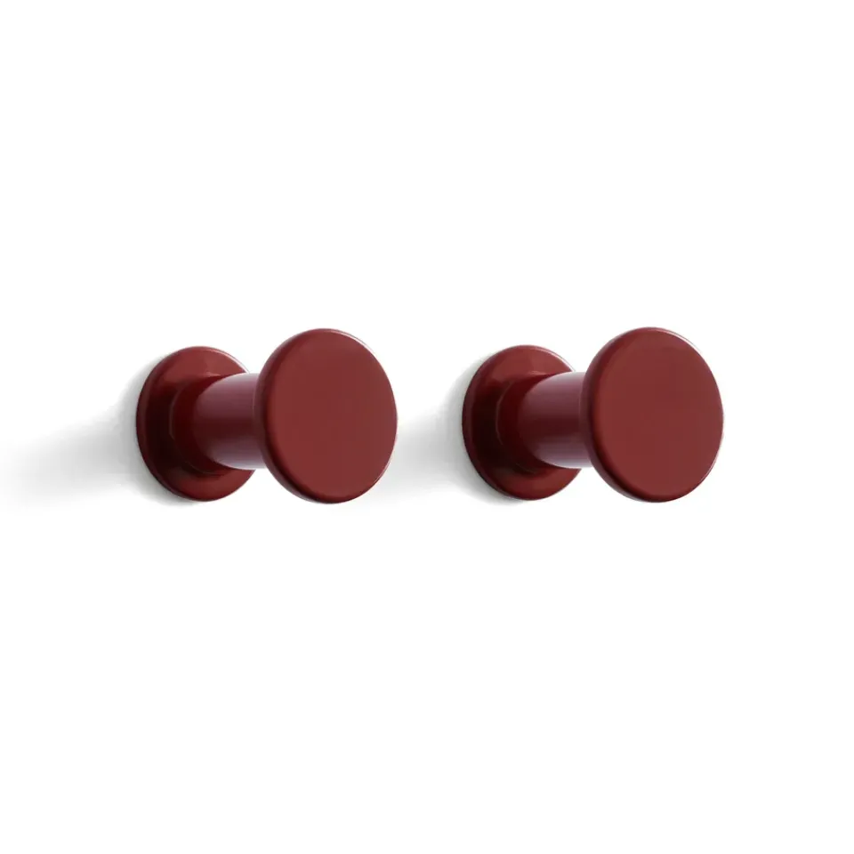 2 Ganchos Bolt Ø2,8 cm, Red*HAY Clearance