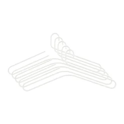 5 Perchas Smooth, White*Scandi Living Outlet
