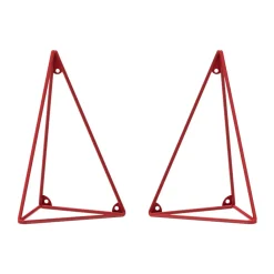 2 Soportes para balda Pythagoras, Red*Maze Discount