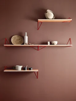 2 Soportes para balda Pythagoras, Red*Maze Discount