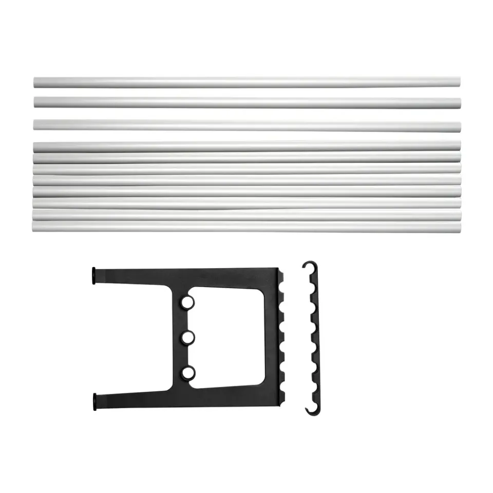 Accesorio banco Nostalgi 100 cm, Aluminio-negro*Essem Design