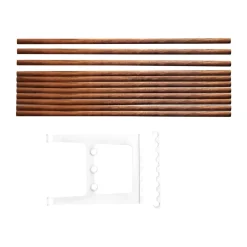 Accesorio banco Nostalgi 100 cm, Nogal-blanco*Essem Design Best