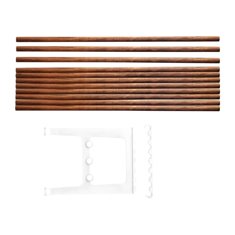 Accesorio banco Nostalgi 100 cm, Nogal-blanco*Essem Design Best