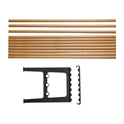 Accesorio banco Nostalgi 100 cm, Roble-negro*Essem Design Sale