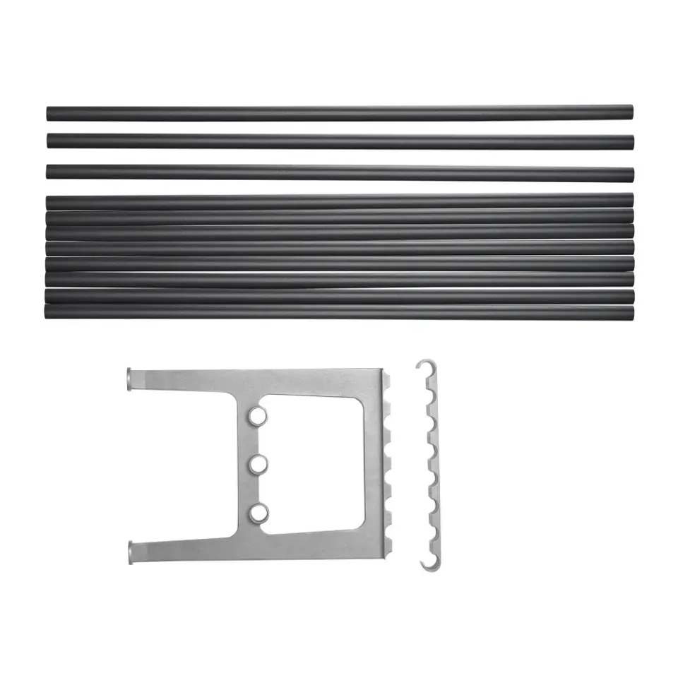 Accesorio banco Nostalgi 100 cm, Negro-aluminio*Essem Design Sale