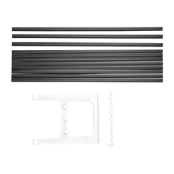 Accesorio banco Nostalgi 100 cm, Negro-blanco*Essem Design Online