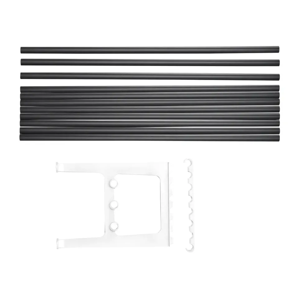 Accesorio banco Nostalgi 100 cm, Negro-blanco*Essem Design Online
