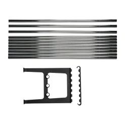 Accesorio banco Nostalgi 100 cm, Cromo-negro*Essem Design Best