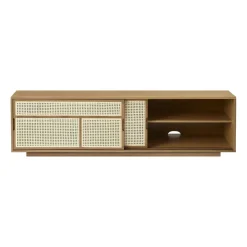 Aparador Air low, Roble, ratán*Design House Stockholm New