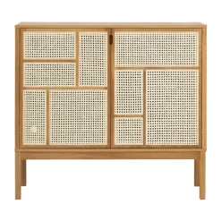 Aparador Air, Roble, 120x110 cm, con patas*Design House Stockholm Hot