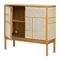 Aparador Air, Roble, 120x110 cm, con patas*Design House Stockholm Hot