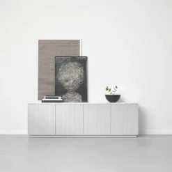 Aparador Beam, claro, base de roble aceitado blanco*A2