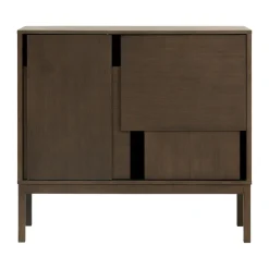 Aparador Layer, Roble oscuro, 120x110, con patas*Design House Stockholm Hot