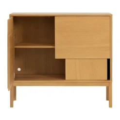 Aparador Layer, Roble, 120x110, con patas*Design House Stockholm Hot