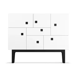 Aparador Peep C1, Base lacada en negro*Zweed Sale
