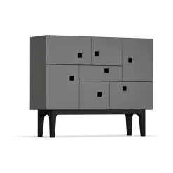 Aparador Peep C1, Base lacada en negro*Zweed Sale