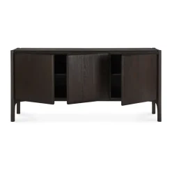 Aparador PI, Teak oscuro, 3 puertas*Ethnicraft Hot