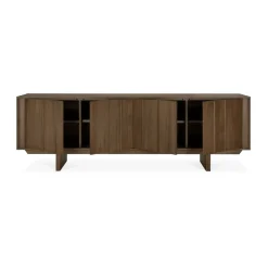 Aparador Pillar, Wild brown teak, 220 cm*Ethnicraft Clearance