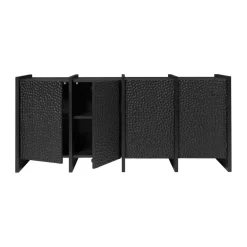 Aparador Scarni, Fresno teñido oscuro, 163x50x74 cm*Ferm Living New
