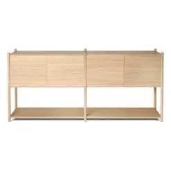 Aparador Sceene H, Roble claro*Gejst Outlet