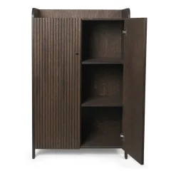 Aparador Sill Low, Dark stained oak*Ferm Living Clearance