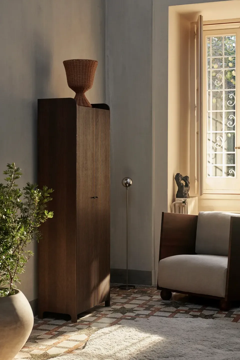 Aparador Sill Tall, Dark stained oak*Ferm Living Discount