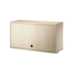 Armario con puerta abatible , Fresno, 78x30 cm*String Best