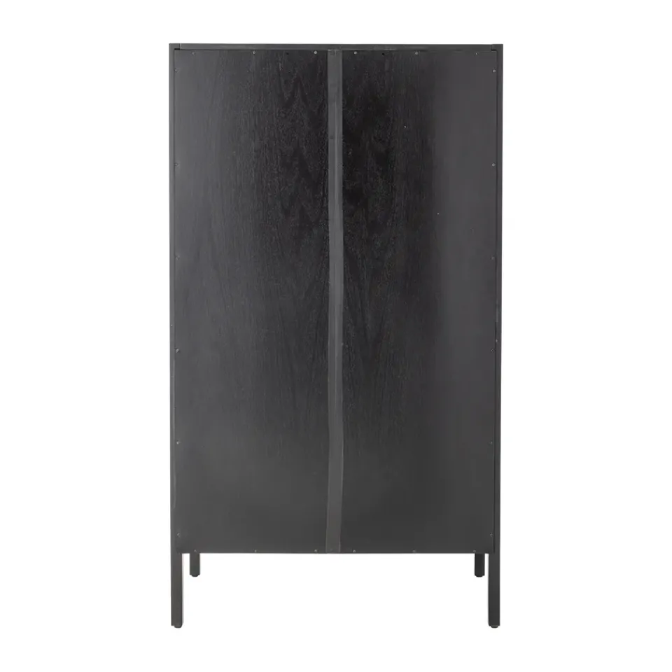 Armario Marikka 85x40x150 cm, Black*Bloomingville