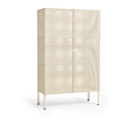 Armario Perforated Cabinet large, Eggshell*HAY Hot