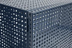 Armario Perforated Cabinet large, Steel blue*HAY Clearance