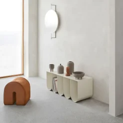 Asiento puf Curved, Cuero*Kristina Dam Studio Best