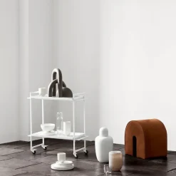 Asiento puf Curved, Cuero*Kristina Dam Studio Best