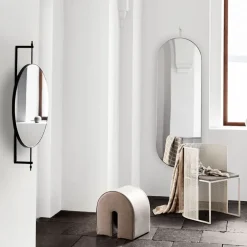 Asiento puf Curved, Cuero*Kristina Dam Studio Best