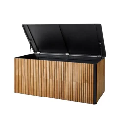 Baúl exterior Combine, Teak, lava grey, grande*Cane-line Outlet