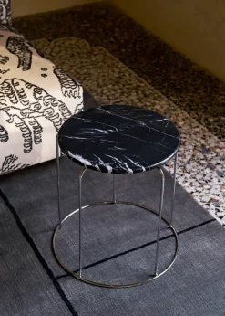 Balda superior Wire Stool VP11 Ø38 cm, Nero Marquina mármol*&Tradition Sale