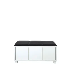 Banco 6, Cuero , cuerpo blanco*Scherlin Online