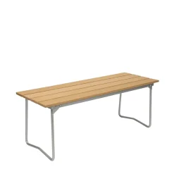 Banco 8, Roble aceitado-estructura de acero galvanizado en caliente*Grythyttan Stålmöbler Outlet