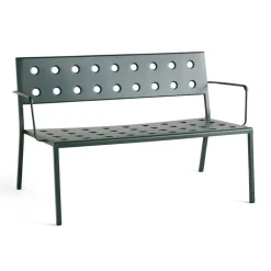 Banco Balcony Lounge con reposabrazos 121,5×69 cm, Bosque oscuro*HAY Online