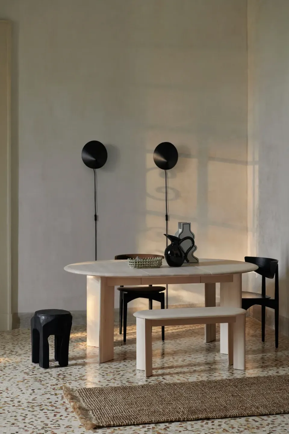 Banco Bevel 90 cm, Haya blanca aceitada*Ferm Living Best