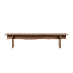 Banco Bookmatch 210 cm, Nogal*Hem
