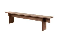 Banco Bookmatch 210 cm, Nogal*Hem