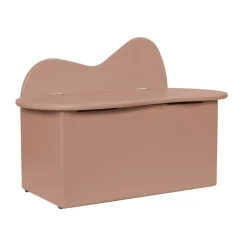 Banco con almacenaje Slope 75x38x51 cm, Rose*Ferm Living New