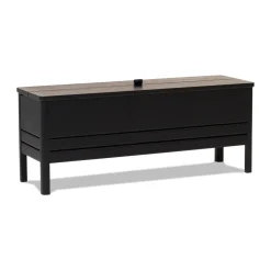 Banco con almacenamiento A Line 111 cm, Black*Form & Refine Hot