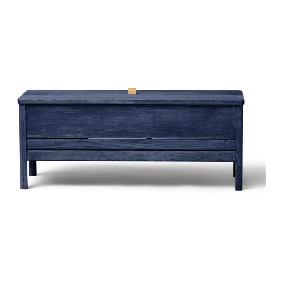 Banco con almacenamiento A Line 111 cm, Indigo Blue Special Edition*Form & Refine Sale