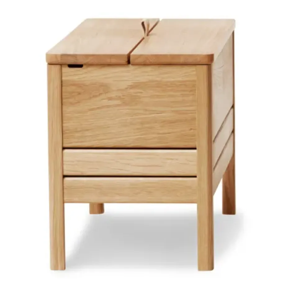 Banco con almacenamiento A Line 68 cm, Roble*Form & Refine Hot