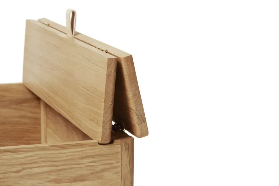 Banco con almacenamiento A Line 68 cm, Roble*Form & Refine Hot
