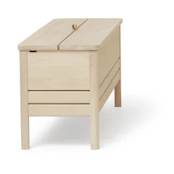 Banco con almacenamiento A Line 111 cm, Roble blanco*Form & Refine Discount
