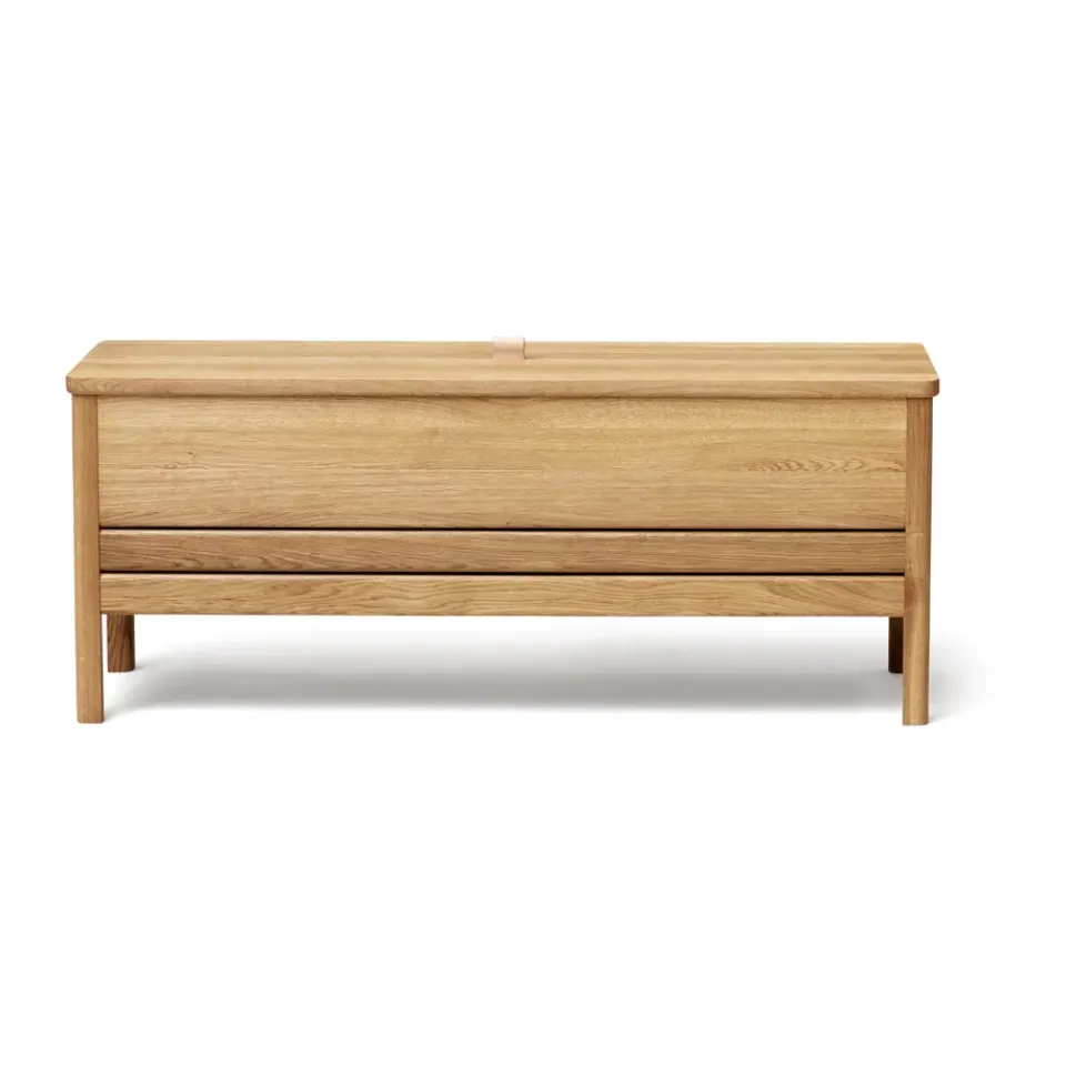 Banco con almacenamiento A Line 111 cm, Roble*Form & Refine Discount