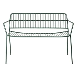 Banco con reposabrazos Eden, Forest green*Broste Copenhagen Online