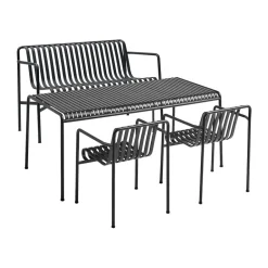 Banco con reposabrazos Palissade Dining, Anthracite*HAY Clearance